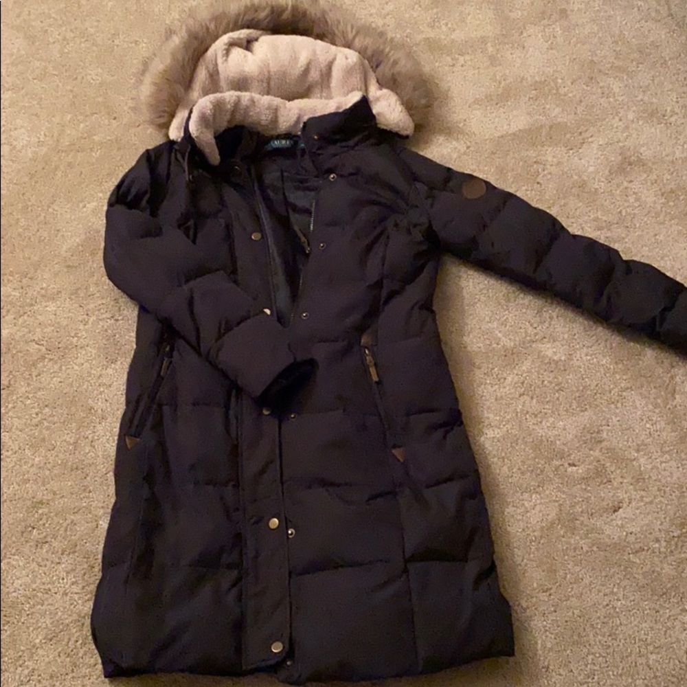 Ralph Lauren winter coat XS Navy